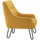 Pearl Fabric Breakout Reception Chair